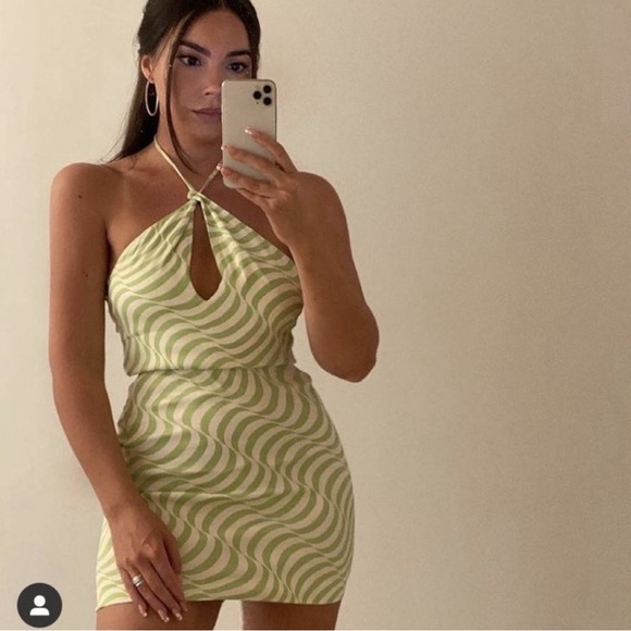 ZARA Satin Dress - Picture 3 of 7